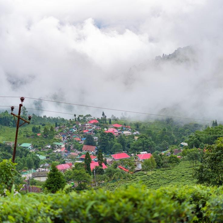 Kids playground area in Canada